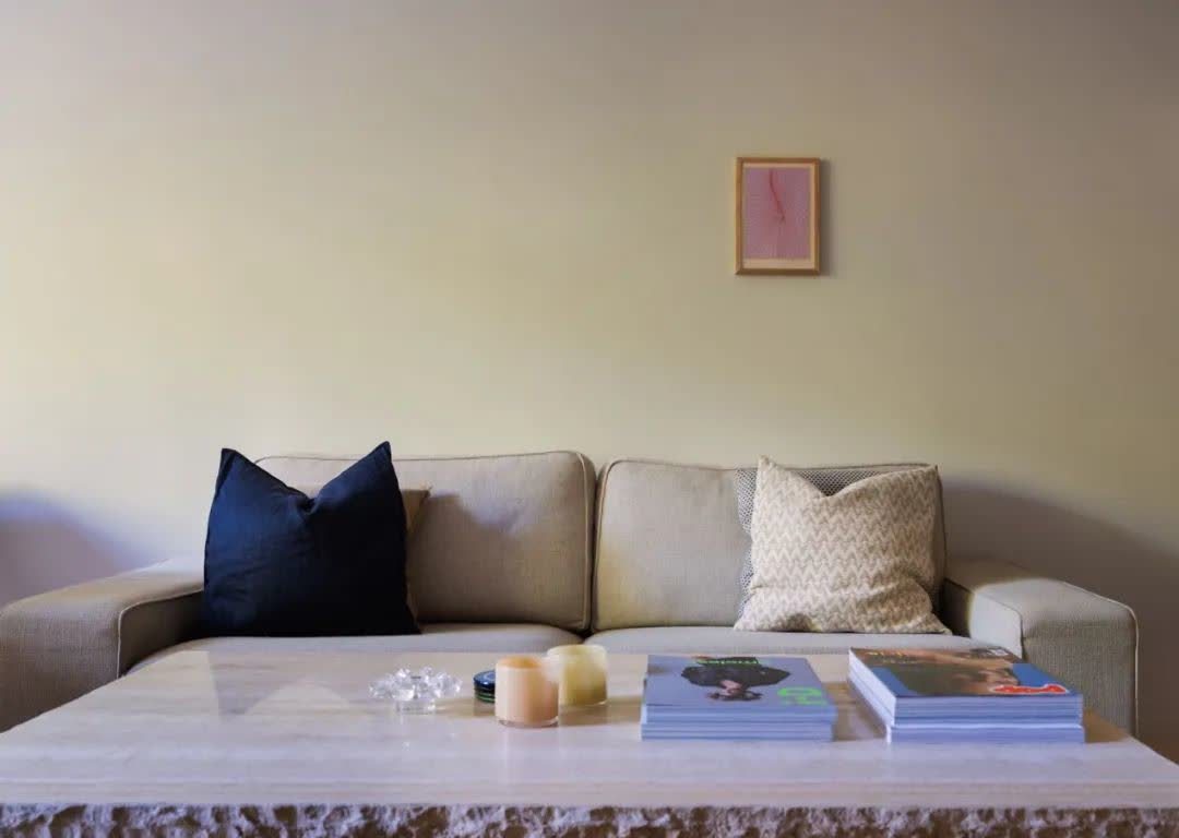 58平北欧公寓，绿色亚麻色营造自然氛围，更好的还原心中家的样子