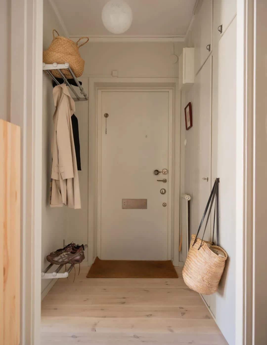 58平北欧公寓，绿色亚麻色营造自然氛围，更好的还原心中家的样子