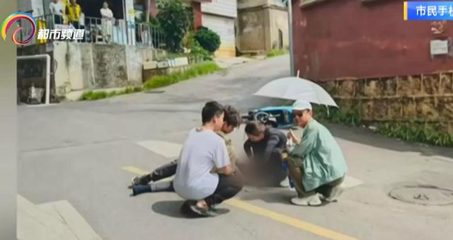 男子遭遇车祸，头部流血、陷入昏迷，关键时刻她出现了