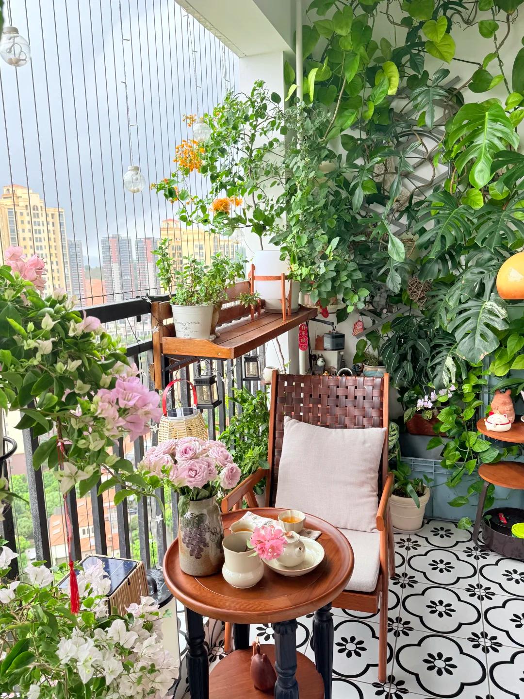 当所有人都在路上,我选择在阳台停下!