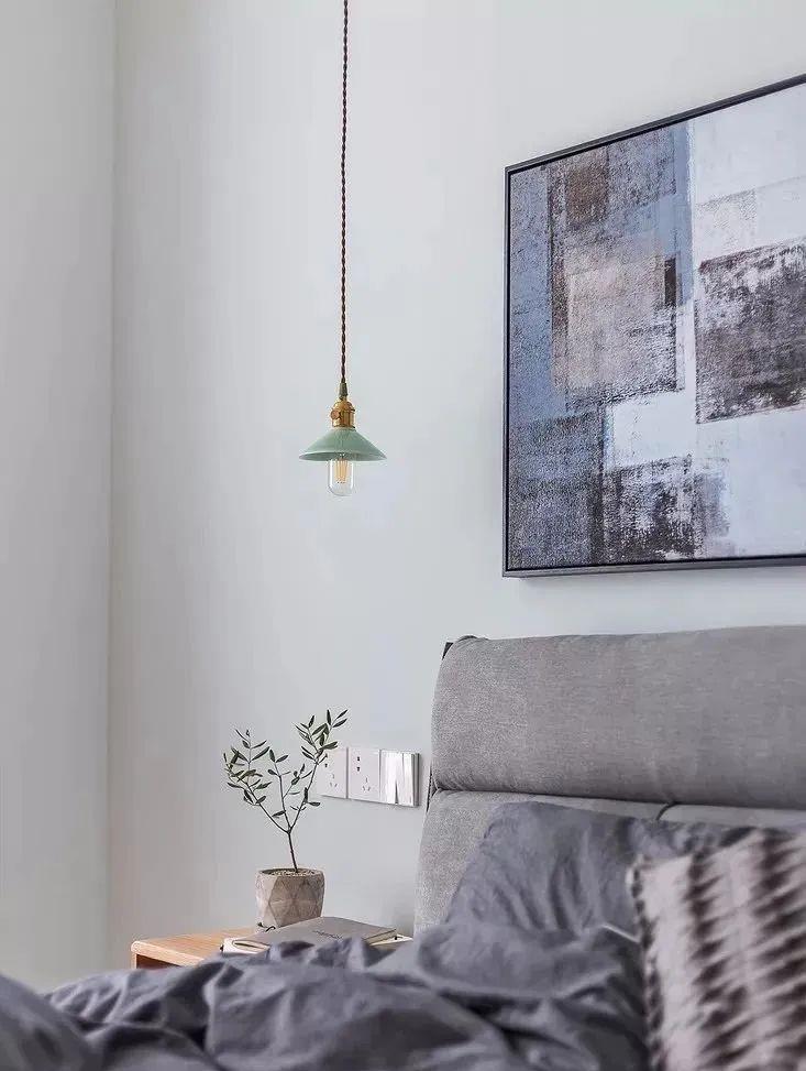 128㎡北欧小家，客餐厅巧用书桌隔断设计，这样的装修太赞了！